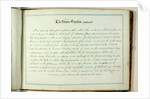 Red Book: Welbeck, 1790 by Humphry Repton