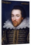 The Cobbe portrait of William Shakespeare, c.1610 by English School