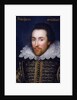 The Cobbe portrait of William Shakespeare, c.1610 by English School