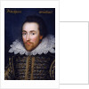 The Cobbe portrait of William Shakespeare, c.1610 by English School