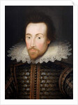 William Shakespeare, c.1610 by English School