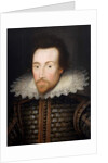 William Shakespeare, c.1610 by English School