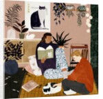Cosy Evening, 2019 by Léa Le Pivert