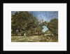Landscape with a Path Leading to the Etang a la Dame by Constant-Emile Troyon