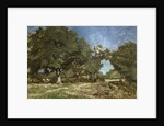 Landscape with a Path Leading to the Etang a la Dame by Constant-Emile Troyon