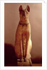 Coffin of a cat protected by the goddess Bastet by Egyptian Egyptian
