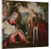 Holy Family with Matteo Saranzo by Jacopo Robusti Tintoretto
