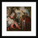Holy Family with Matteo Saranzo by Jacopo Robusti Tintoretto