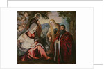 Holy Family with Matteo Saranzo by Jacopo Robusti Tintoretto