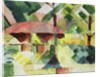 The Garden, 1914 by August Macke
