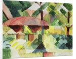 The Garden, 1914 by August Macke