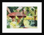 The Garden, 1914 by August Macke