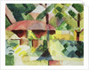 The Garden, 1914 by August Macke