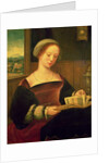 Mary Magdalene Reading by Master of Female Half Lengths