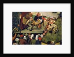 Fair with a Theatrical Presentation, c.1600 by Pieter the Younger Brueghel