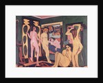 Bathers in a Room, 1908 by Ernst Ludwig Kirchner