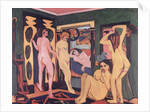 Bathers in a Room, 1908 by Ernst Ludwig Kirchner