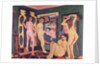 Bathers in a Room, 1908 by Ernst Ludwig Kirchner