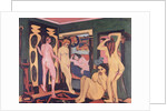 Bathers in a Room, 1908 by Ernst Ludwig Kirchner