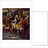 Alexander and Porus at the Battle of Hydaspes, c.1673 by Charles Le Brun