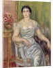 Portrait of the poetess Alice Valliere-Merzbach, 1913 by Pierre Auguste Renoir