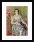 Portrait of the poetess Alice Valliere-Merzbach, 1913 by Pierre Auguste Renoir