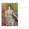 Portrait of the poetess Alice Valliere-Merzbach, 1913 by Pierre Auguste Renoir