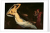 The figures of Francesca da Rimini and Paolo da Verrucchio appear to Dante and Virgil by Ary Scheffer