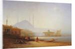 View of Istanbul, 1864 by Felix Ziem