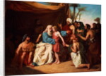 Jacob refusing to release Benjamin, 1829 by Adolphe Roger