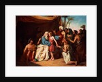Jacob refusing to release Benjamin, 1829 by Adolphe Roger