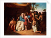 Jacob refusing to release Benjamin, 1829 by Adolphe Roger