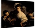 The Young Courtesan, 1821 by Alexandre Francois Xavier Sigalon