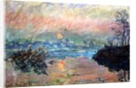Sunset, 1880 by Claude Monet