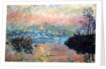 Sunset, 1880 by Claude Monet