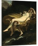 Psyche transported to Heaven by Pierre-Paul Prud'hon