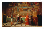 Galileo Galilei before members of the Holy Office in the Vatican in 1633, 1847 by Joseph-Nicolas Robert-Fleury