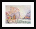 The Cliffs at Castellane, 1902 by Paul Signac