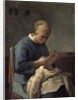 The Seamstress by Jean-Francois Millet