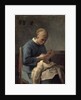 The Seamstress by Jean-Francois Millet