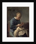 The Seamstress by Jean-Francois Millet