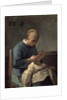 The Seamstress by Jean-Francois Millet