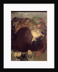 Portrait of Paul Gauguin, painted after his death, c.1903-05 by Odilon Redon