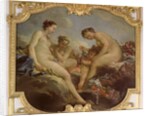 The Three Graces, decorative panel from the Bedroom of the Princess of Rohan, c.1735-40 by Francois Boucher