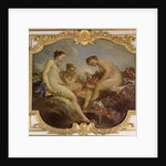 The Three Graces, decorative panel from the Bedroom of the Princess of Rohan, c.1735-40 by Francois Boucher