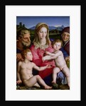 Holy Family with St. Anne and the infant St. John the Baptist, c.1550 by Agnolo di Cosimo Bronzino