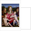 Holy Family with St. Anne and the infant St. John the Baptist, c.1550 by Agnolo di Cosimo Bronzino