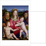 Holy Family with St. Anne and the infant St. John the Baptist, c.1550 by Agnolo di Cosimo Bronzino