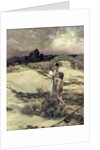 Hagar and Ishmael by Jean-Charles Cazin