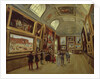 A Picture gallery at the Musee du Luxembourg, 1883-85 by French School